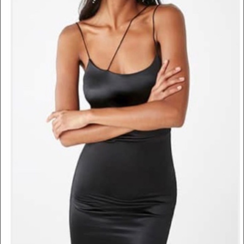 SOLD IN DEPOP Forever21 Satin Dress - Picture 1 of 2